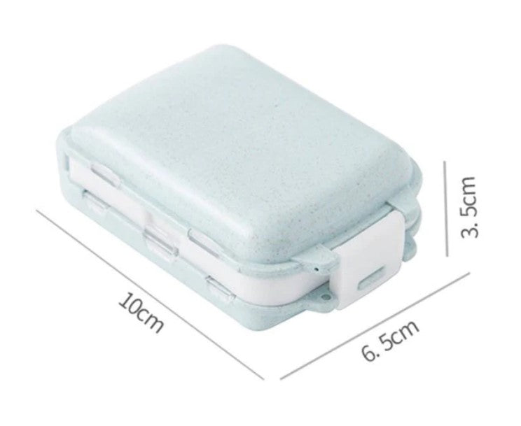Small Pill Box Organizer - Beige