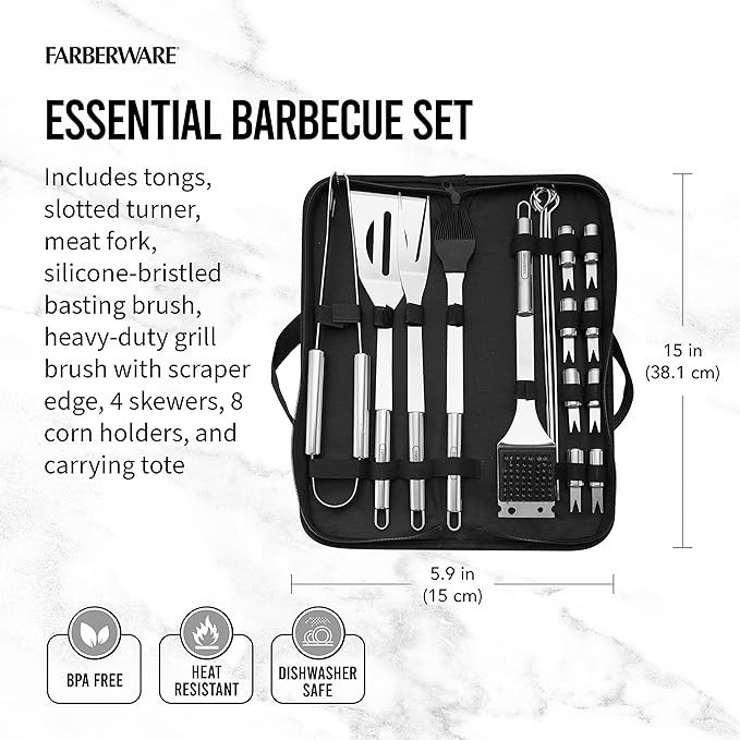 18 Piece BBQ Set