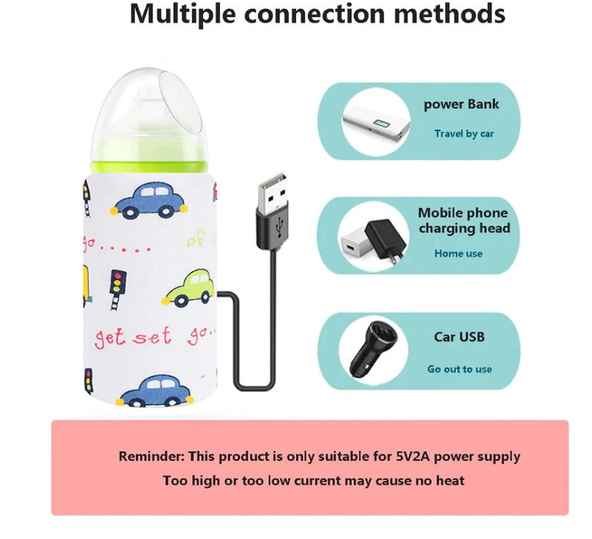 USB Portable Bottle Insulation Warmer - CAR_1