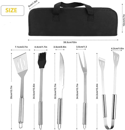 6 Piece BBQ Set