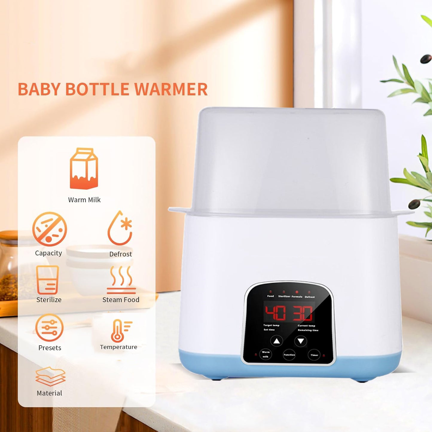 Baby Bottle Warmer and Sterilizer