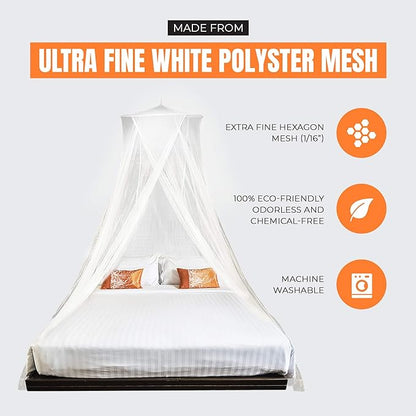 Delux Mosquito Net - White