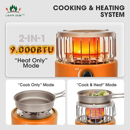 Gas Heater and Cooker