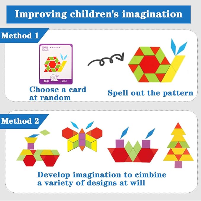 Wooden Pattern Blocks