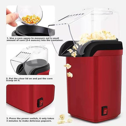 Mini Hot Air Popcorn Maker