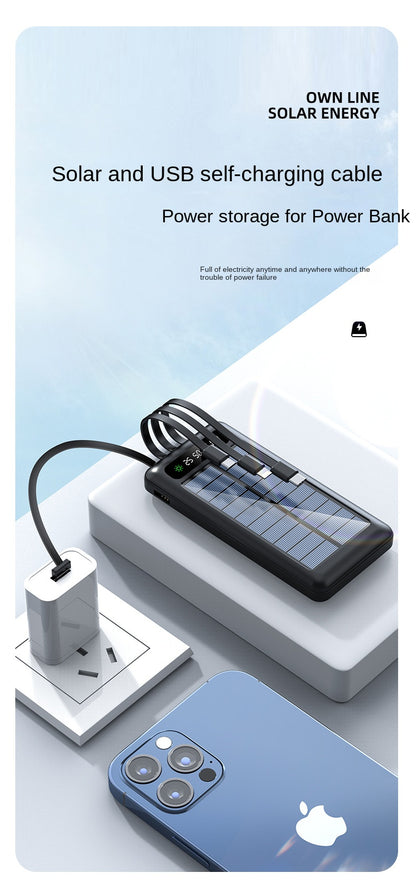 Solar Power Bank - 20000mah