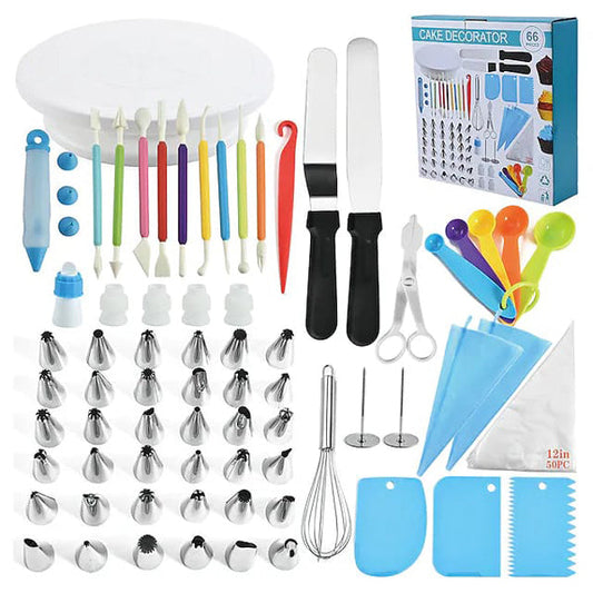 66 Piece Cake Decorating Kit