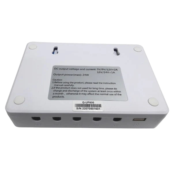 Mini UPS Backup power supply 15000MAH - Wifi Router Ups For DC 5V/9V/12V/15V/24V_0